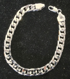 Silver Tone Link Bracelet