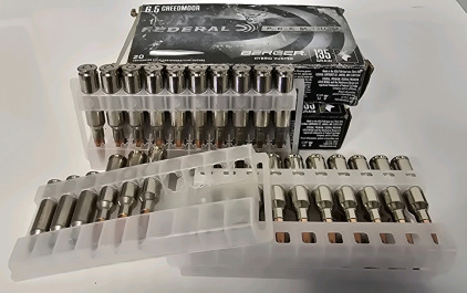 (33) Federal Premium 6.5 Creedmoor, 135gr, Rounds And (3) Brass