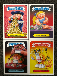 (4) Garbage Pail Kids Cards