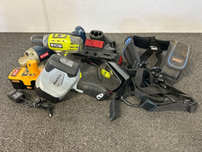 Power Tools, Car Parts, and Harness
