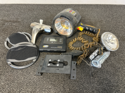 Solar Charge Controller, Speaker Covers, Lights And More