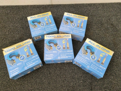 (5) All-in-One Toilet Installation Kit