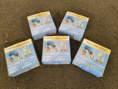 (5) All-in-One Toilet Installation Kits