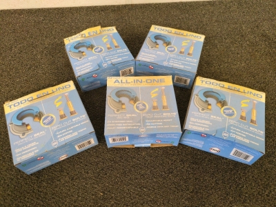 (5) All-in-One Toilet Installation Kits