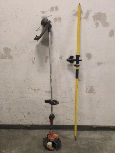 Weed Eater and Yellow Pole