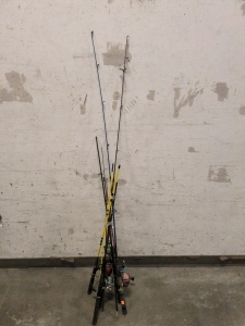 Bundle of Fishing Poles