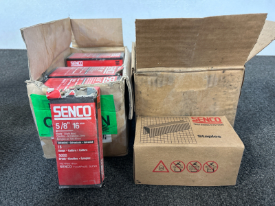 Senco 5/8&rdquo; Brad Nails & 5/8&rdquo; Staples