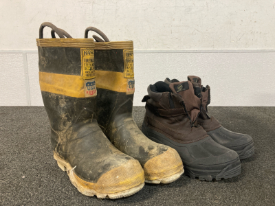 (2) Boots - Men&rsquo;s Size 10