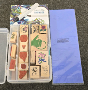 Art Supplies- Stamps, Stencils, Mynt3D Printing Pen