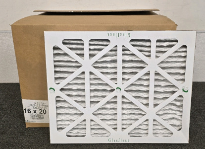 Glasfloss MR-13 16x20x2 Pleated Filters- Box Of 12