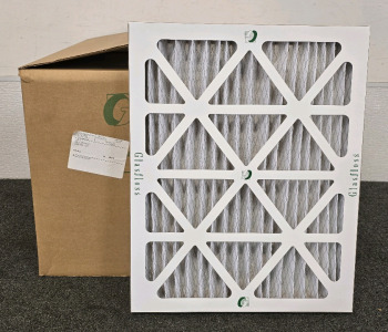 Glasfloss Merv 8 HV Pleat 16x20x2 Filters- Box Of 12