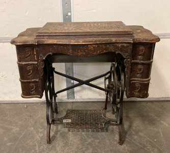 Antique Sewing Desk