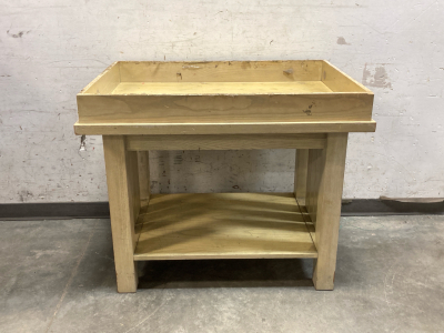 Wooden Display Table