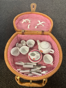 Mini Barbie Tea Set