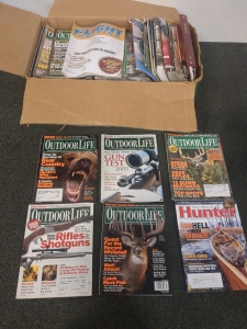 Large Box of Outdoor Life Magazines