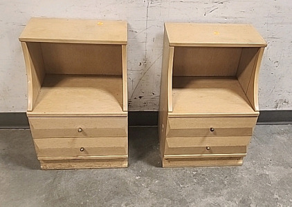 2 Wooden End Tables...