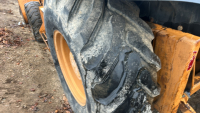2000 CASE SKIP LOADER - PUSHER BLADE - RUNS WELL - 20