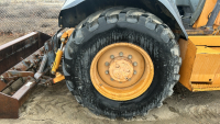 2000 CASE SKIP LOADER - PUSHER BLADE - RUNS WELL - 21