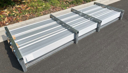 *At Meridian* New 10Ft Galvalume Corrugated (100pcs)
