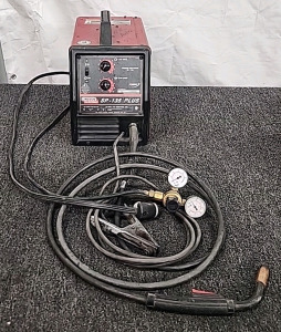 Lincoln Electric Welder ..135 plug and play welder. Very nice machine for the home shop. Argon bottle not included. Welder, Frame The Nampa High School Shop..
