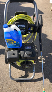 Ryobi 212cc Pressure Washer & Zep Pressure Wash