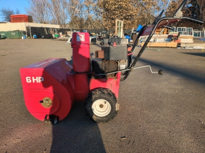 Homelite 624 Two Stage Snowblower