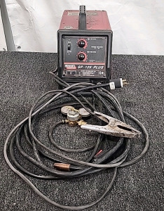 Lincoln Mig Welder. SP 135 plug and play welder. Very nice machine for the home shop. Argon bottle not included. Welder.. from Nampa High school...
