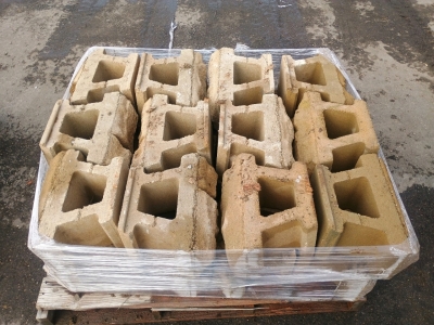 (16) Concrete Cinder Blocks - Palletized