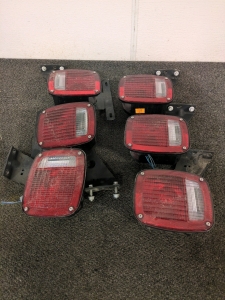 (6) Flatbed Truck Lights
