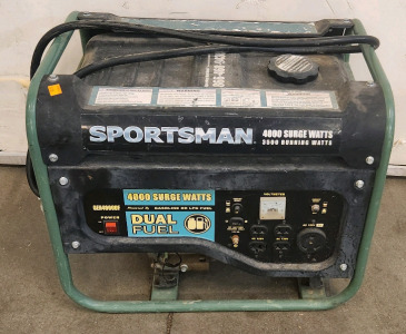 Sportsman 4000 Surge WaTTs ... 3500 Running WATTs.. Gasoline OR LPG Fuel..
