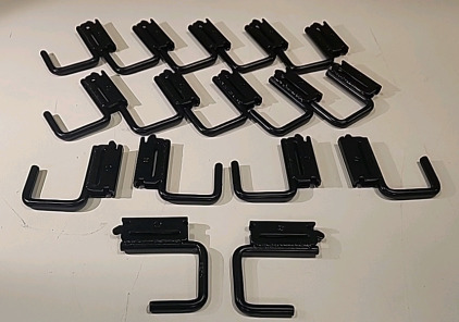 16 Piece E Track Heavy Duty J Track Rail Hangers Good for Box Trucks and more...