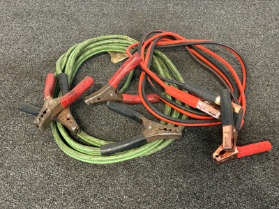 (2) Sets Of Jumper Cables
