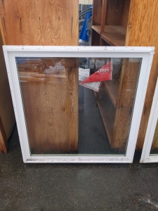 White Windows 49in x 49in