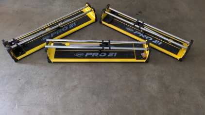 (3) Pro Tile Tile Cutters