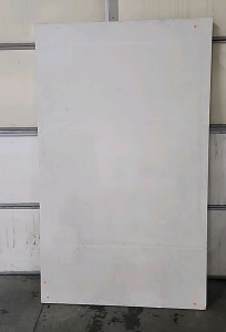 Large Slider Door ...6' 7.7/8"&times;3' 11.3/4" Doesn't come with Rollers...