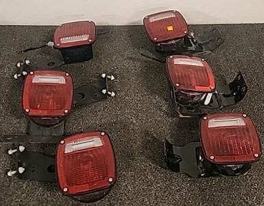 (6) Large Truck Taillights..