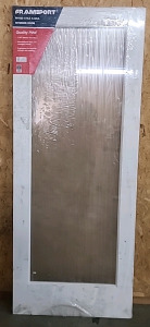Quality Pine Interior Door With Privacy Glass.. 6' 7.7/8"x2'8"