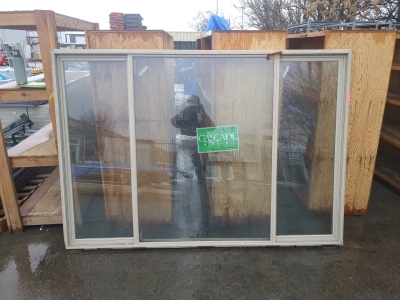 Large Tan Window 95 1/2in Wide and 67in Tall