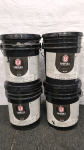 (4) 5 Gallon Buckets of PMAE Waterproofing Membrane for Roofing
