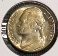1948-D MS67 Gem Mint State Jefferson Nickel - 3
