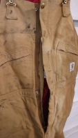 Carhartt WIP Bib Overalls w/ Double Knees-Heavy Duty (Size 42x 30) - 8