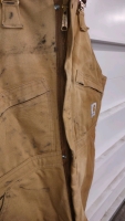 Carhartt WIP Bib Overalls w/ Double Knees-Heavy Duty (Size 42x 30) - 9