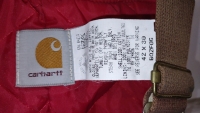 Carhartt WIP Bib Overalls w/ Double Knees-Heavy Duty (Size 42x 30) - 12
