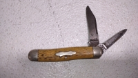 A Vintage 2-Blade Pocket Knife- Unknown Name & A Vintage Case Cattle- Imperial Pocket Knife - 12