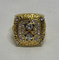 1977 World Champion Dallas Cowboys (Staubach) Super Bowl Ring Size 11 - 2