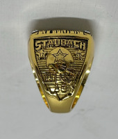 1977 World Champion Dallas Cowboys (Staubach) Super Bowl Ring Size 11 - 3