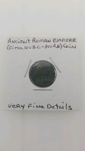 Ancient Roman Empire Coin (Circa 100 BC-300 AD)