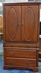 (1) Blackhawk Furniture Armoire - 40&frac14;"x19⅝"x73"