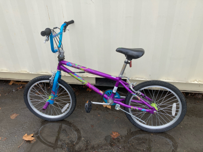 20&rdquo; Purple Mongoose Bike