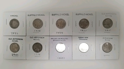 Set of Collector Nickels